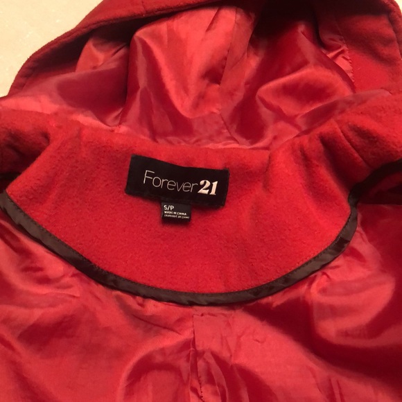 Forever 21 Pea Coat - Picture 5 of 6